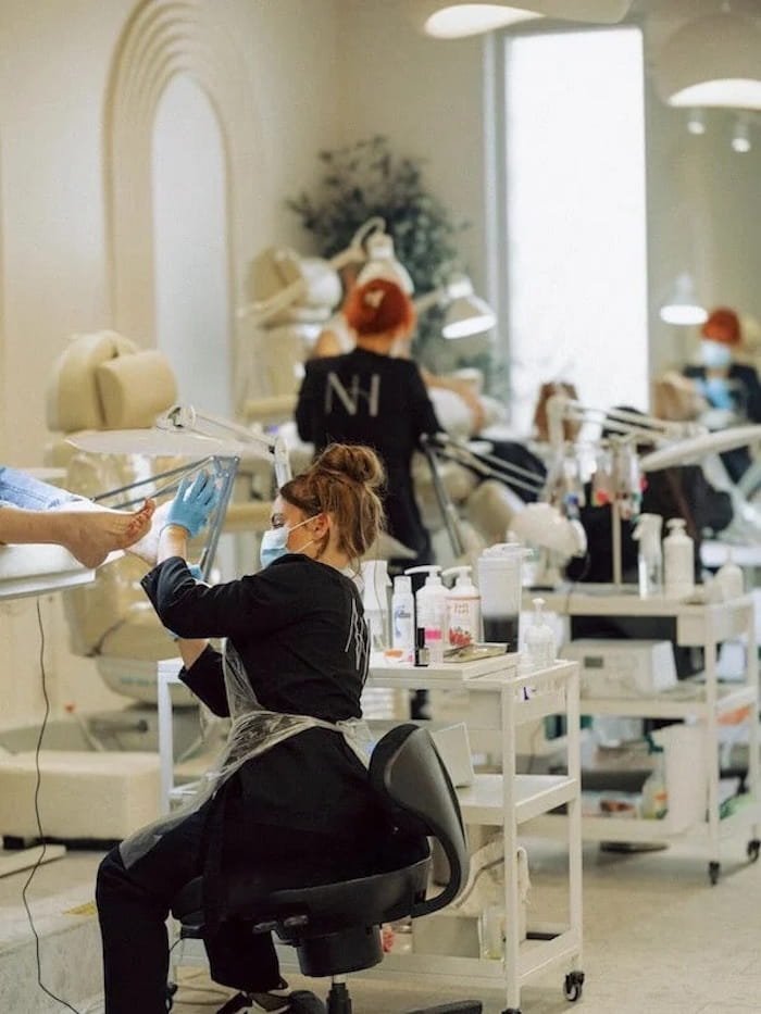 Paramedical nail restoration service at Nail Art House in Austin, Texas for damaged, traumatized, and problematic nails.